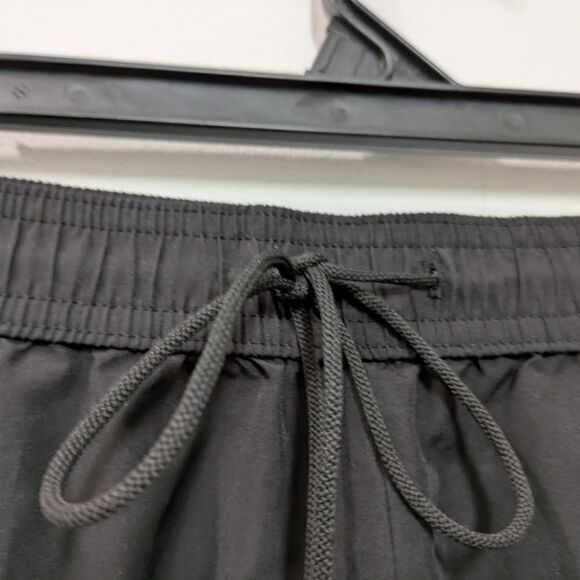 Hollister Activewear Shorts Elastic Drawstring Waist Pull-On Workout Black - Picture 6 of 9